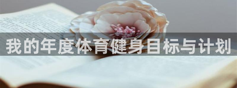 MK体育官方集团官网:我的年度体育健身目标与计划